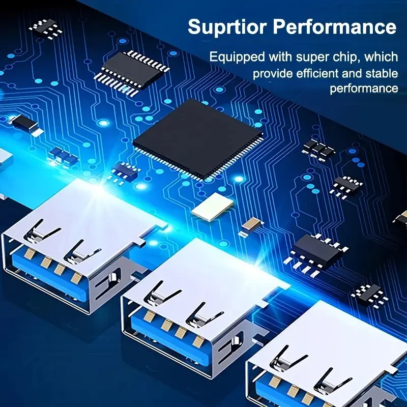 USB Hub Adapter 3.0 USB C Docking Station Type C Laptop Docking Station For MacBook Pro iPad Samsung HP Laptop HUB 4 in 1