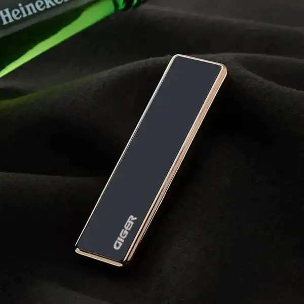 Flameless Electric Plasma Arc Lighter Metal Windproof Waterproof USB Rechargeable Dual Arc Lighter Creative Gift Silent for electric arc igniter