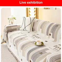 Double-sided chenille sofa towel four seasons All-inclusive anti-claw livingroom sofa cover Washable Furniture Protector Covers 2