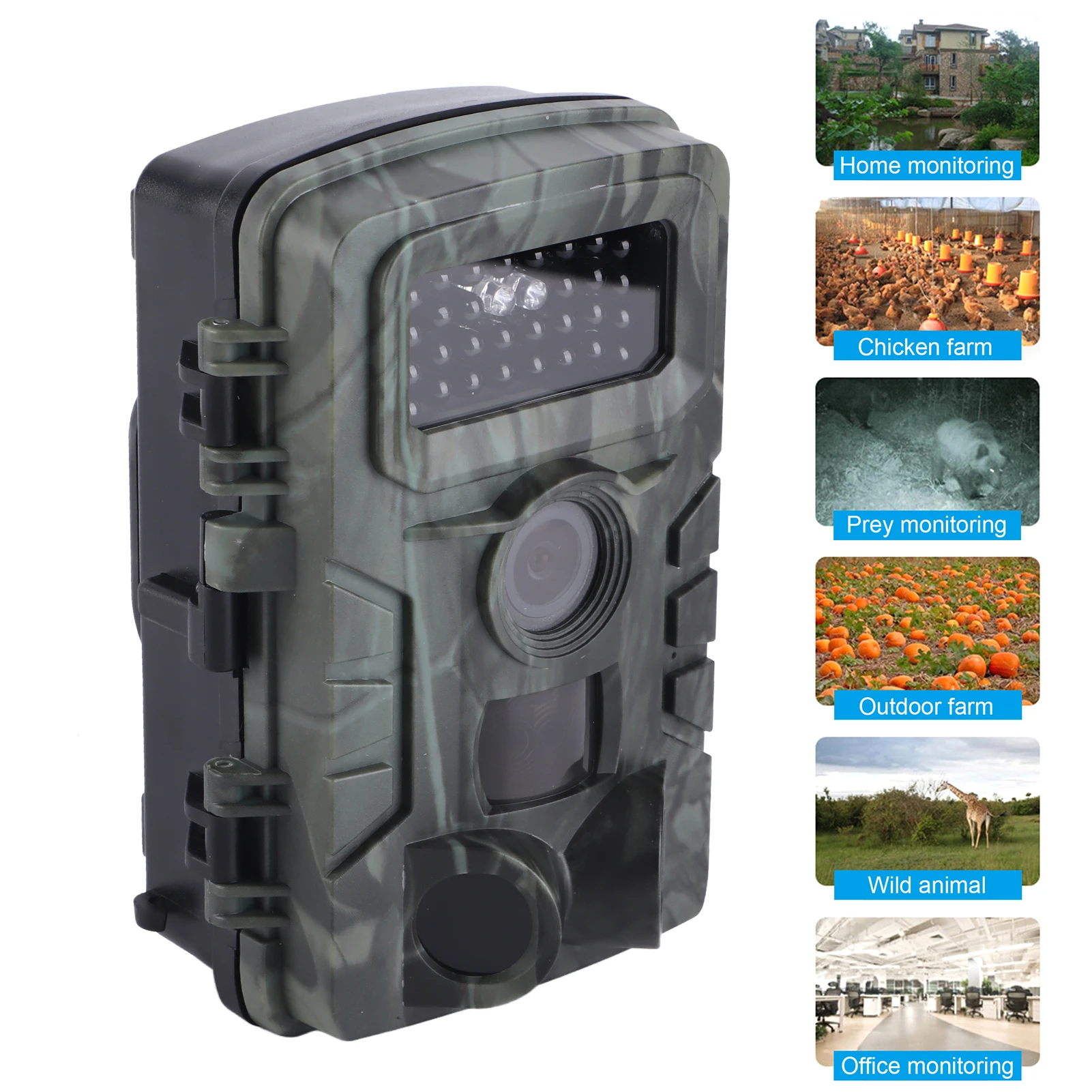 Infrared Camera PR700 Hunting 1080P HD Camera Outdoor Waterproof Mini Infrared Night Vision Camera Outdoor Night Vision Camera