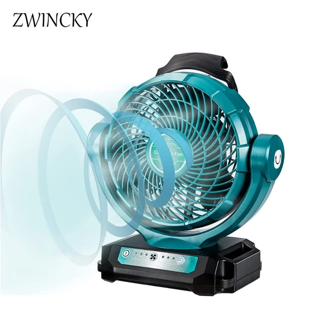 Multifunctional Camping Fan with Remote Control for Makita/Dewalt /Milwaukee/Bosch/Black&Decker/Craftsman 14.4-20V Li-ion Battery - AliExpress