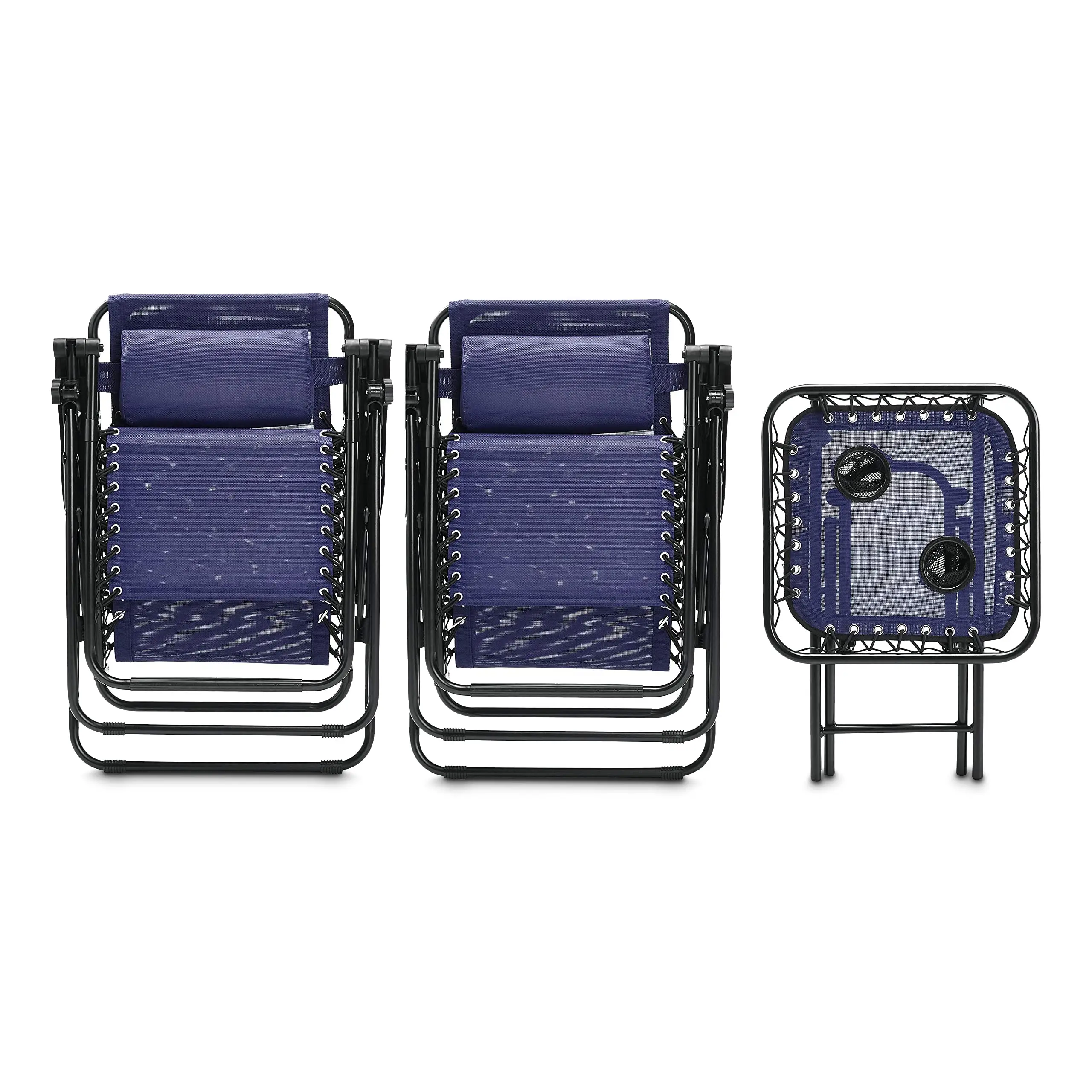 Outdoor Adjustable Zero Gravity Folding Reclining Lounge Chair