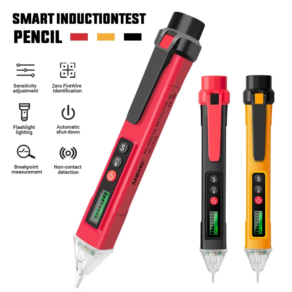 VC1010SmartDigitalDisplayACDCVoltageDetectorsNonContactTester