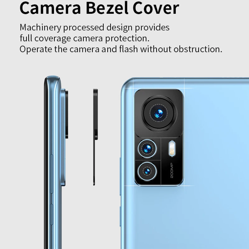Aluminum Alloy Rear Camera Lens Cover Case & Protector Ring