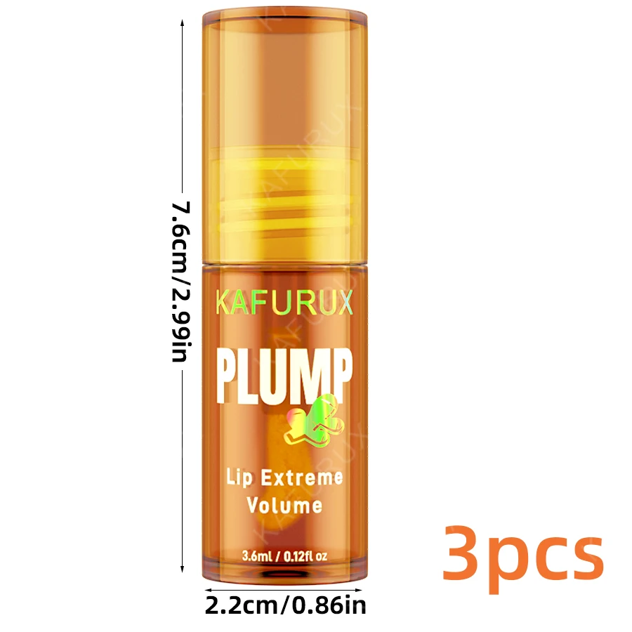 3pcs Long Lasting Lip Plump Oil Set