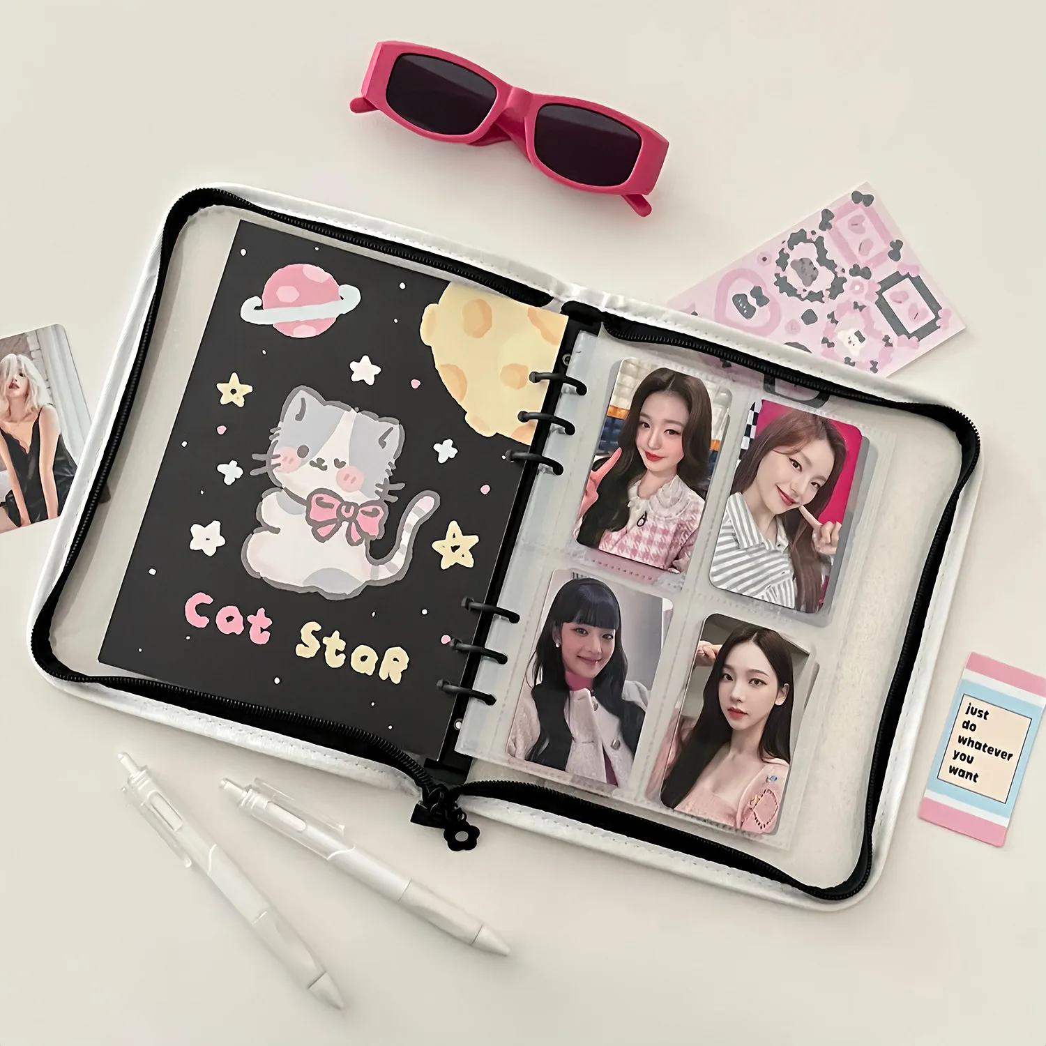 アイドル DREAM CATCHER photocard binder Amazon.com: Cute Photocard Binder Cartoon 400 Pockets