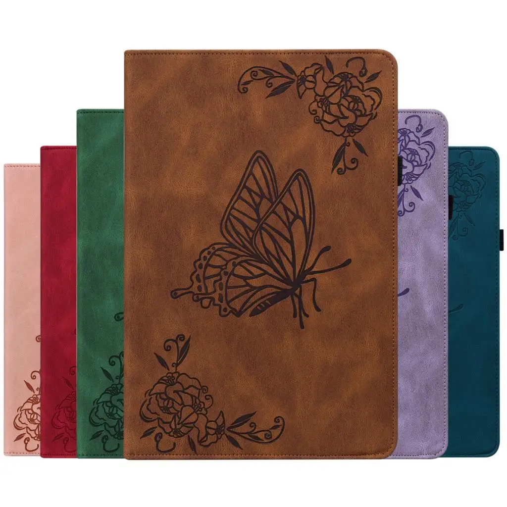 Per Lenovo Tab M9 Custodia Tablet Funda Per Lenovo Tab M9 Custodia 9.0 Pollici 2023 Tb-310Fu M9 Supporto Modello Farfalla Custodia In Pelle Pu