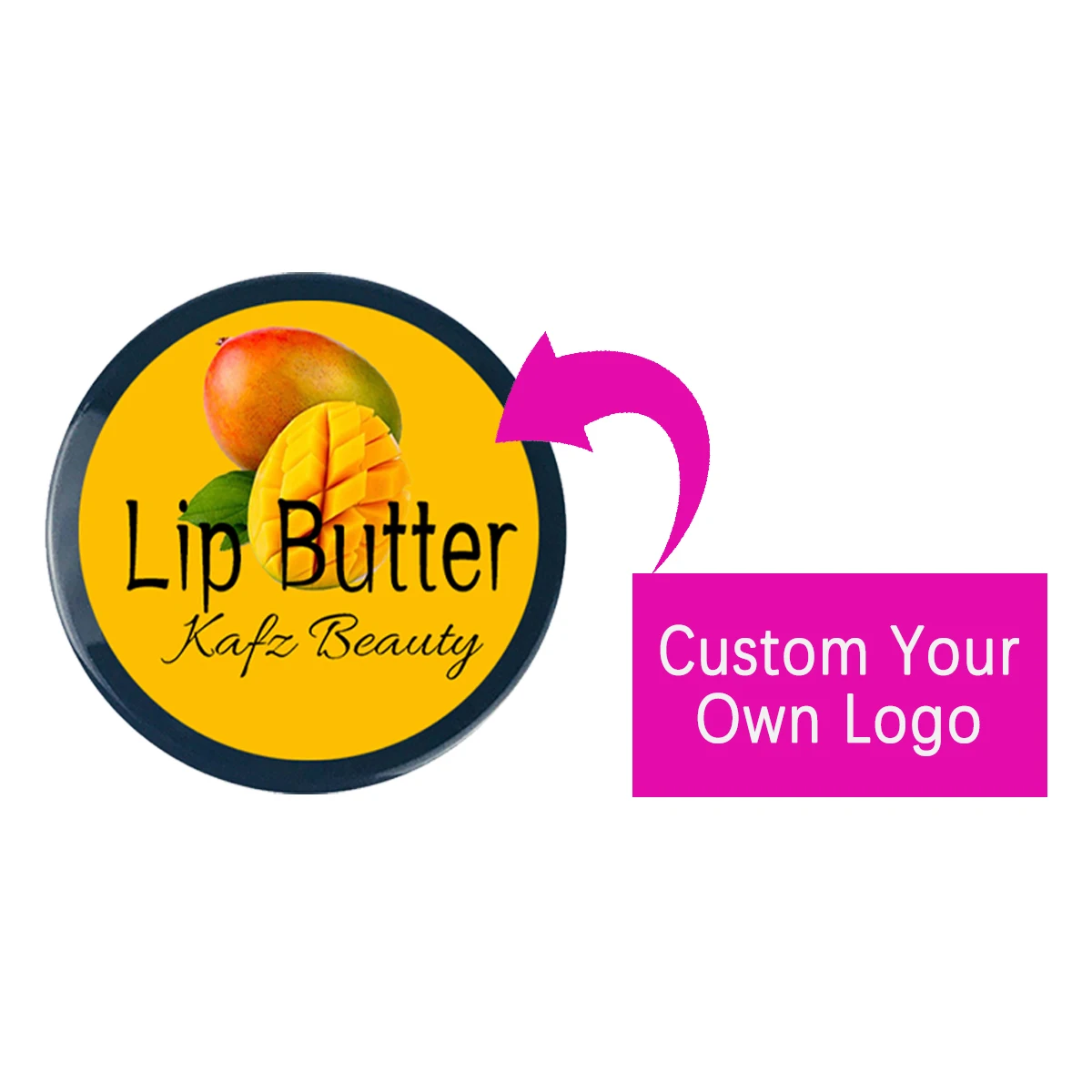Wholesale Custom Empty Lip Scrub Box With Logo Lip Butter Acrylic 10/20ML Jars For Lip Balm,Makeup,Eye Shadow, Rhinestone 4