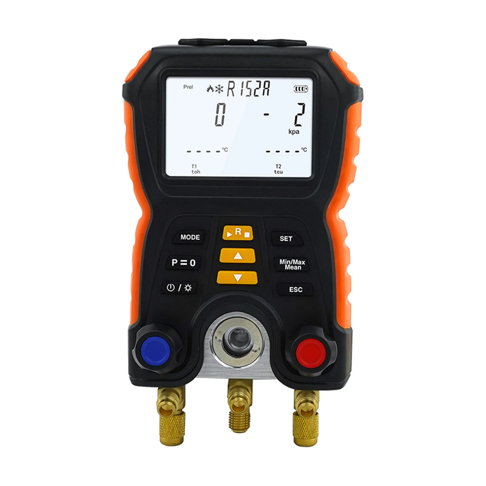 

ST5750A Pressure Gauge Digital Vacuum Pressure Manifold Tester Meter Refrigeration Temperature Digital Manifold Gauge Meter
