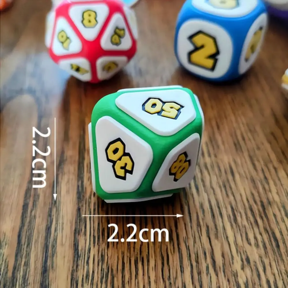 Game Dice Funny Mushroom Party Game Dice Playing Card Games Dice DND Cubes Polyhedral Role-Playing Game Accessories