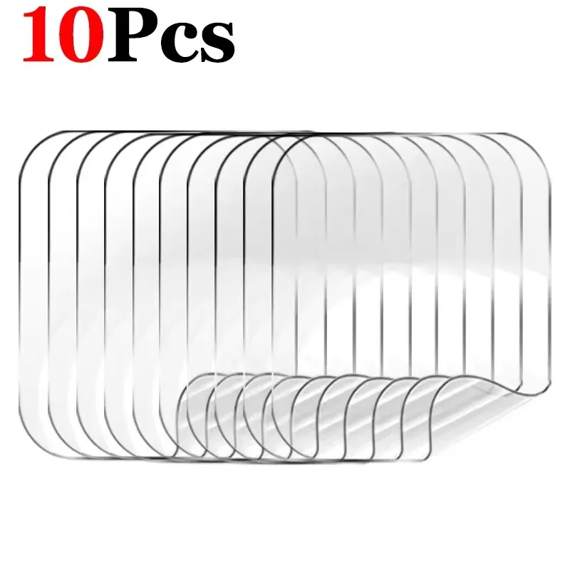 Clear Protective Hydrogel Film for Full Screen Coverage - Soft, Durable Watch Protector (1/5/10-Pack)