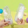 3-8y Girls Sandals Summer Children Crystal Shoes Kids PVC Soft Soled Shoe Toddler Transparent Non-Slip Princess Jelly Sandalias 6