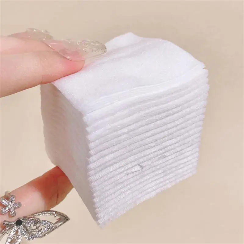 1200pcs/set Disposable Makeup Cotton Wipes Soft Makeup Remover Pads Ultrathin Facial Cleansing Paper Wipe Make Up Tool