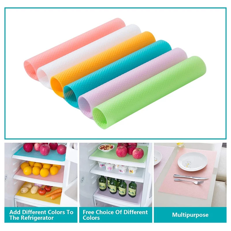 Washable Refrigerator Shelf Liners, Use Shelf Liner