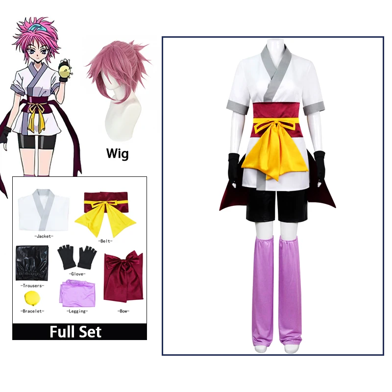 

HUNTER×HUNTER Cosplay Cosumes Machi Anime Character Performance Clothes Halloween Carnival Costumes Woman Girl