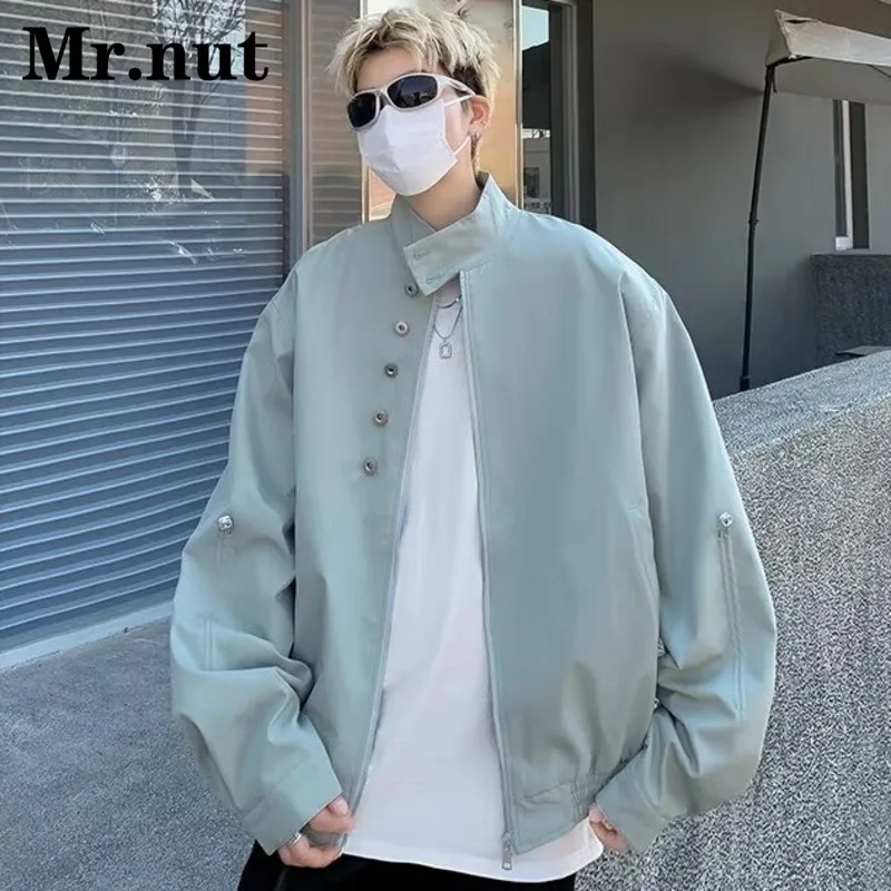 

Unisex Outerwear Bomber Jacket Spring Autumn Travel Windbreak Coat Men Waterproof Camping Clothes Fashion Casual Baseball Jacket