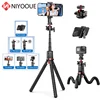 Selfieshow Flexible 360 Ball Head Portable Travel Tripod Cell Phone Stand Clip Selfie Stick Tripe for Live Streaming Vlogging 1