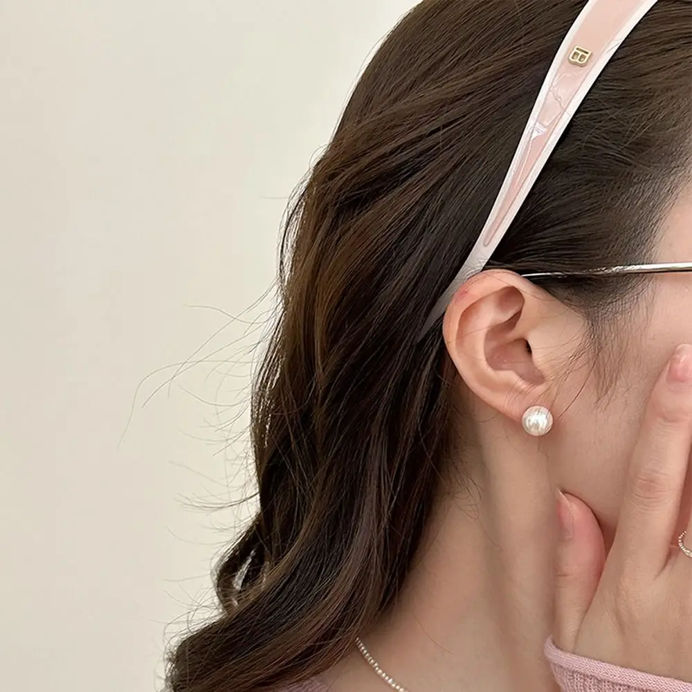 New Plastic Non-Slip Hair Ties Frame Shape Anti-Slip Hair Hoop Glasses Hair Band Hair Accessories