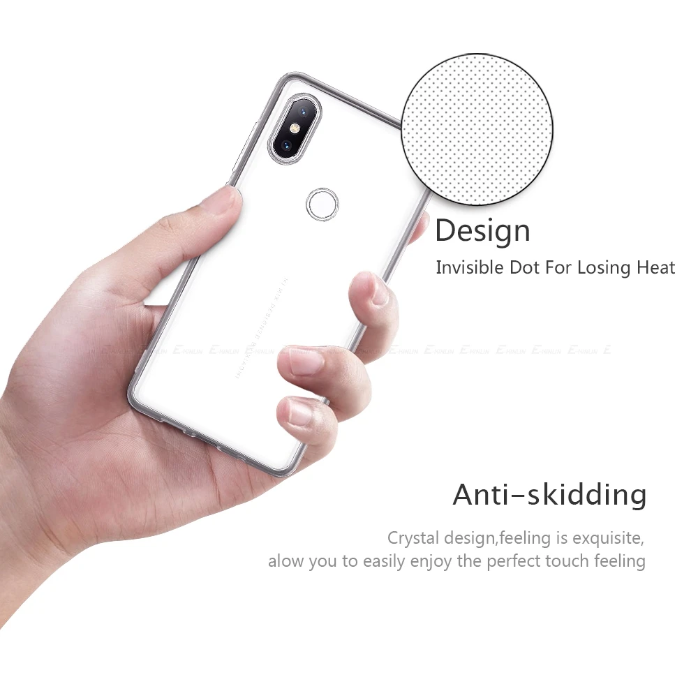 Ultra Thin Transparent Silicone Phone Case - Clear Soft TPU Back Cover