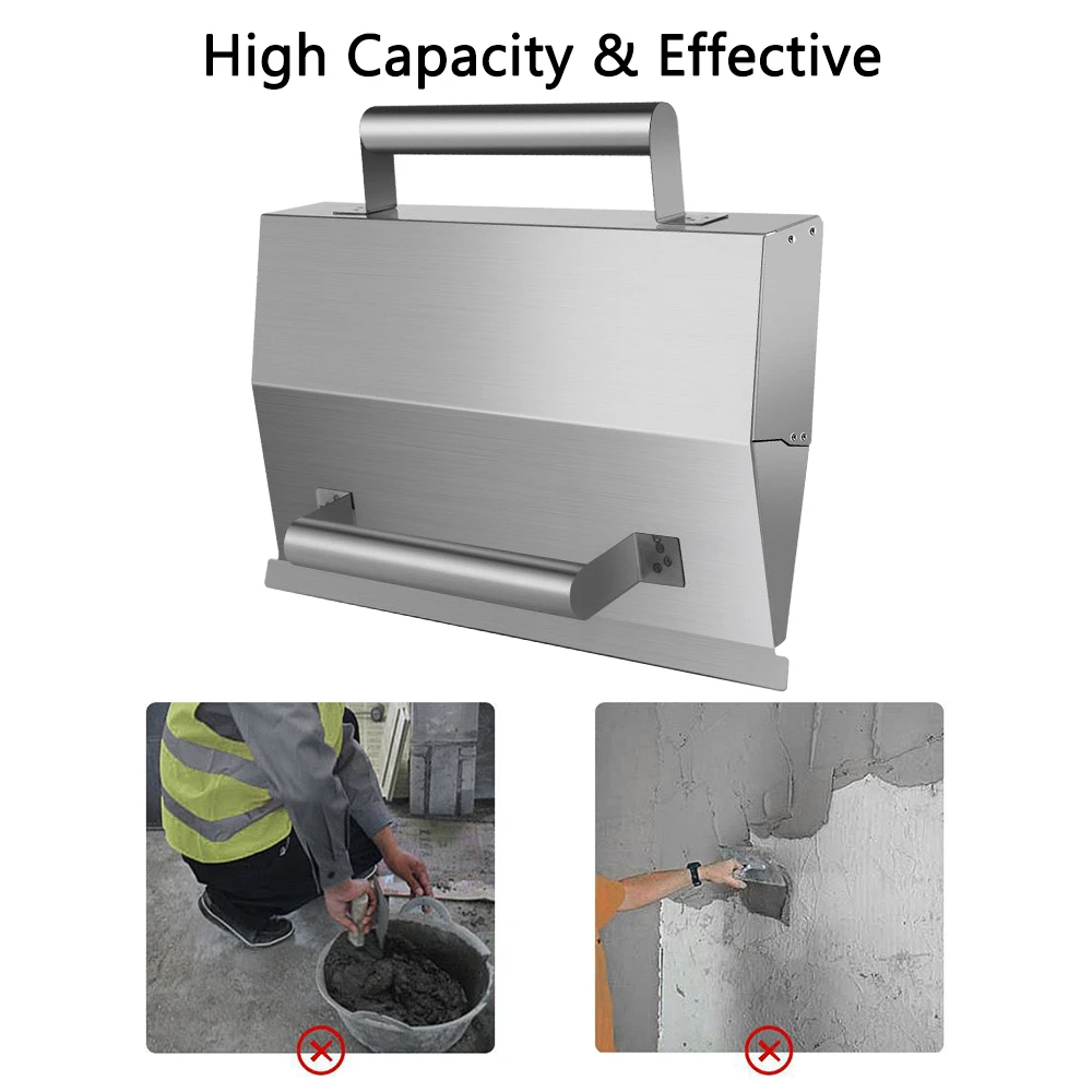 Cement Mortar Putty Plaster Scraper Fast Plastering Stainless Steel Plaster Trowel Wall Plastering Tools Drywall Spatula