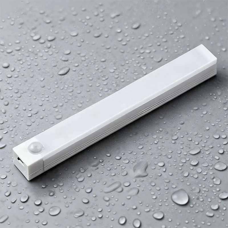 10-50cm USB Rechargeable LED Bar Lights Motion Sensor Night Light Portable Induction for Kitchen Cabinet Wardrobe Hallway
