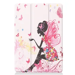 Elegant Leather Tablet Case with Wake Sleep Cover - Universal Fit - Tab P11 (Pink Girl)
