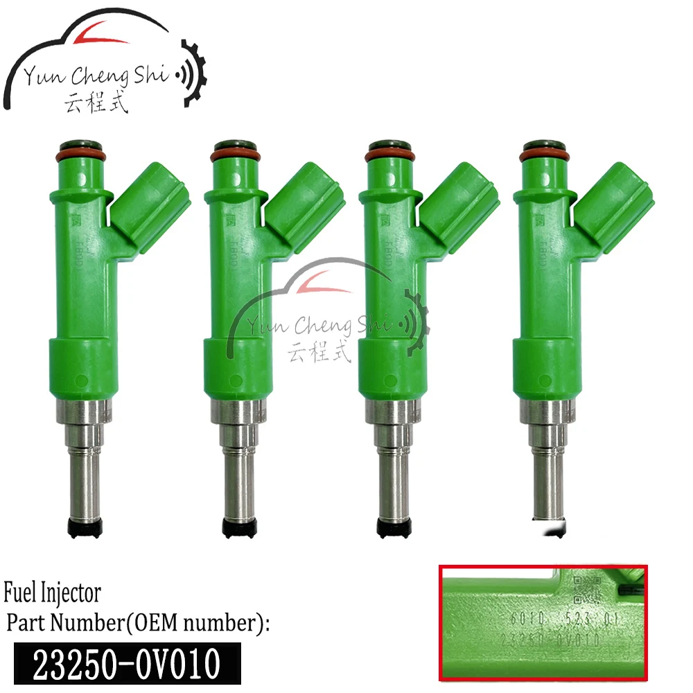 

Новый оригинальный Топливный инжектор 23250-0V010 23209-39175 23250-36010 для Toyota Highlander Camry Scion Venza 2,5 2.7L, 4 шт.