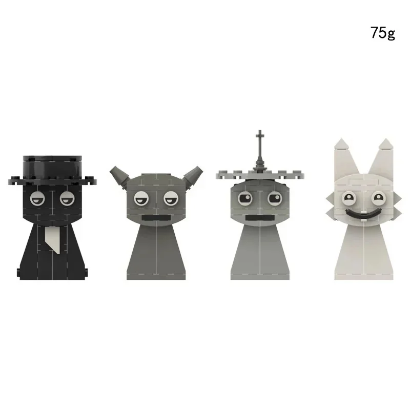 thumbnail image 1 of Juego Sprunki Incredibox Bloques de construcción Música Incredibox Sprunki Ladrillos Juego de terror Figura Juguetes Regalo Caja de música, 1 of 5