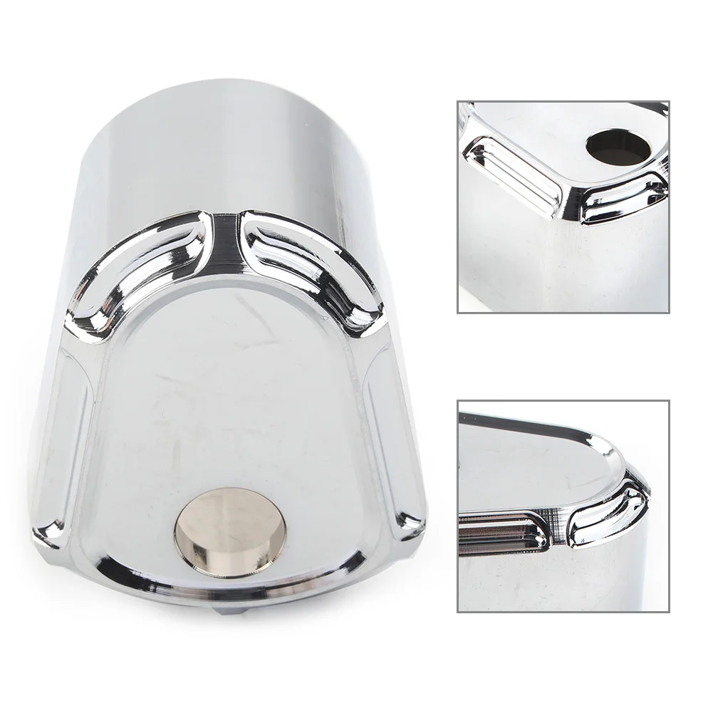 Chrome Motorcycle Ignition Switch Cover For Harley Touring Electra