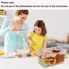 1Pcs Bread Box 3 Size Rectangular Bread Storage Boxes with Time Recording Clear Loaf Bread Container Airtight Bread Keeper Box 4