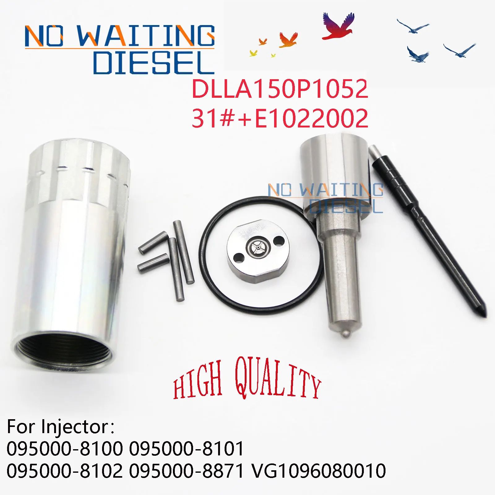 

DLLA150P1052 колпачки клапанов форсунки инжектора 31 # + E1022002 ремонтные комплекты 0934001052 для 0950008871 VG1096080010 0950008100 0950008101