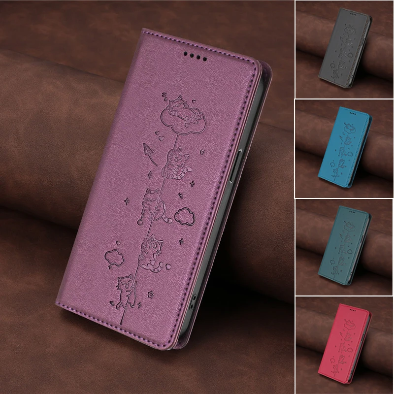 Fruity Palette Leather Wallet Anti-Theft Flip Cover