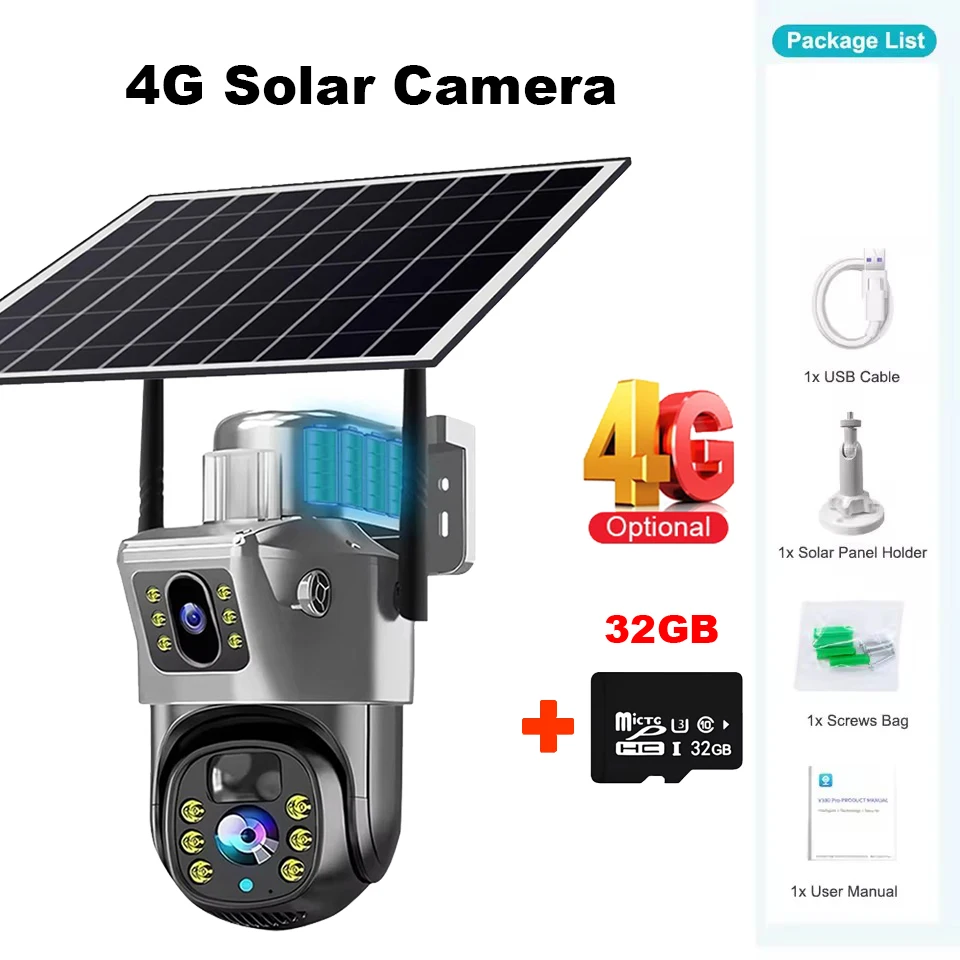4G Cam 32GB Card