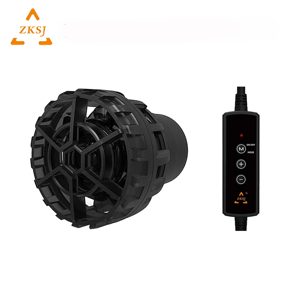 Zksj Mini Slim Usb Powered Dc Aquarium Wavemaker Pompa Di Circolazione Dell'Acqua Per 3-5 Galloni Nano Fish Tank