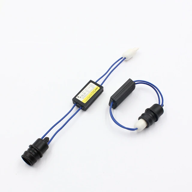 1 CANbus RESISTOR T10 W5W for Led Bulbs  Warning ERROR FREE Canceller  Anti-Flicker Decoder