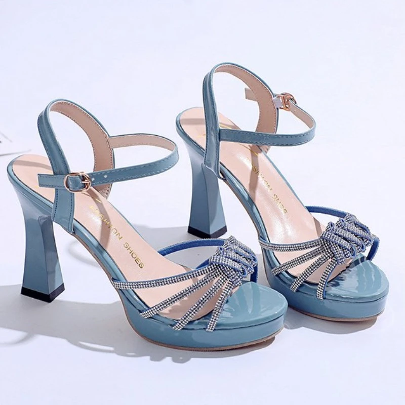 Fairy-Style-Thick-Heel-Sandals-Women-2023-Summer-Fashion-Open-Toe-One ...