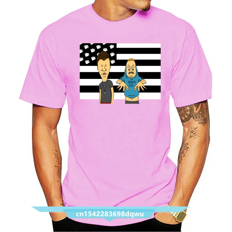 

Beavis And Butthead Cornholio Rapper America Independence Day Black T-Shirt Si