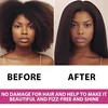 GOIPLE Electric Heat Comb Hot Hair Straightener Iron for Straighten Flyaways Fast Heated Curler Beginner Hair Styling Tools Kit 6