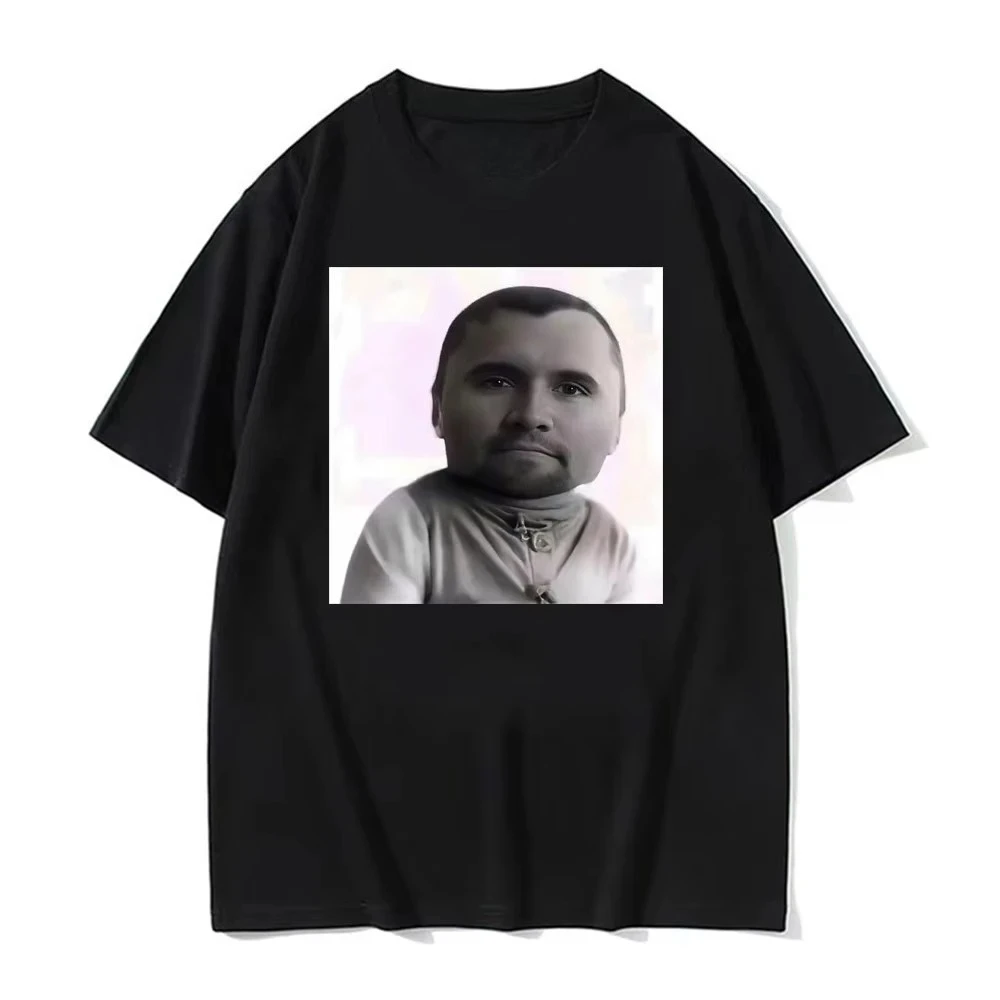 Funny Charlie Kirk Baby Face Meme Graphic Tee Shirt Men Women Fashion Classic Short Sleeve T-shirt Street Harajuku Style T Shirt 1