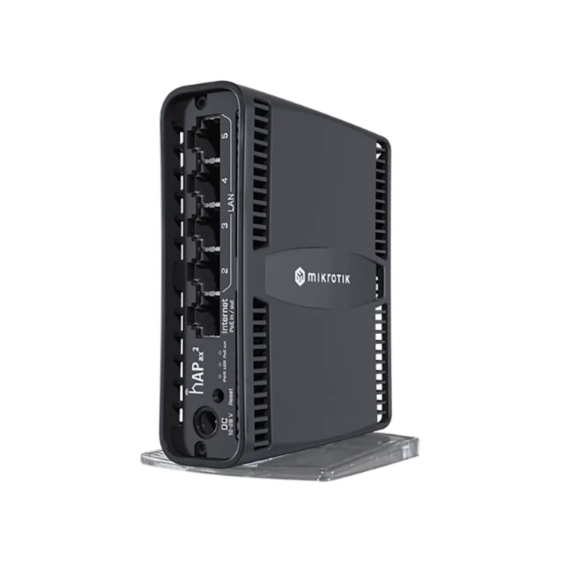 

Mikrotik C52iG-5HaxD2HaxD-TC hAP ax2 Gigabit Dual Band Wireless Router wifi6