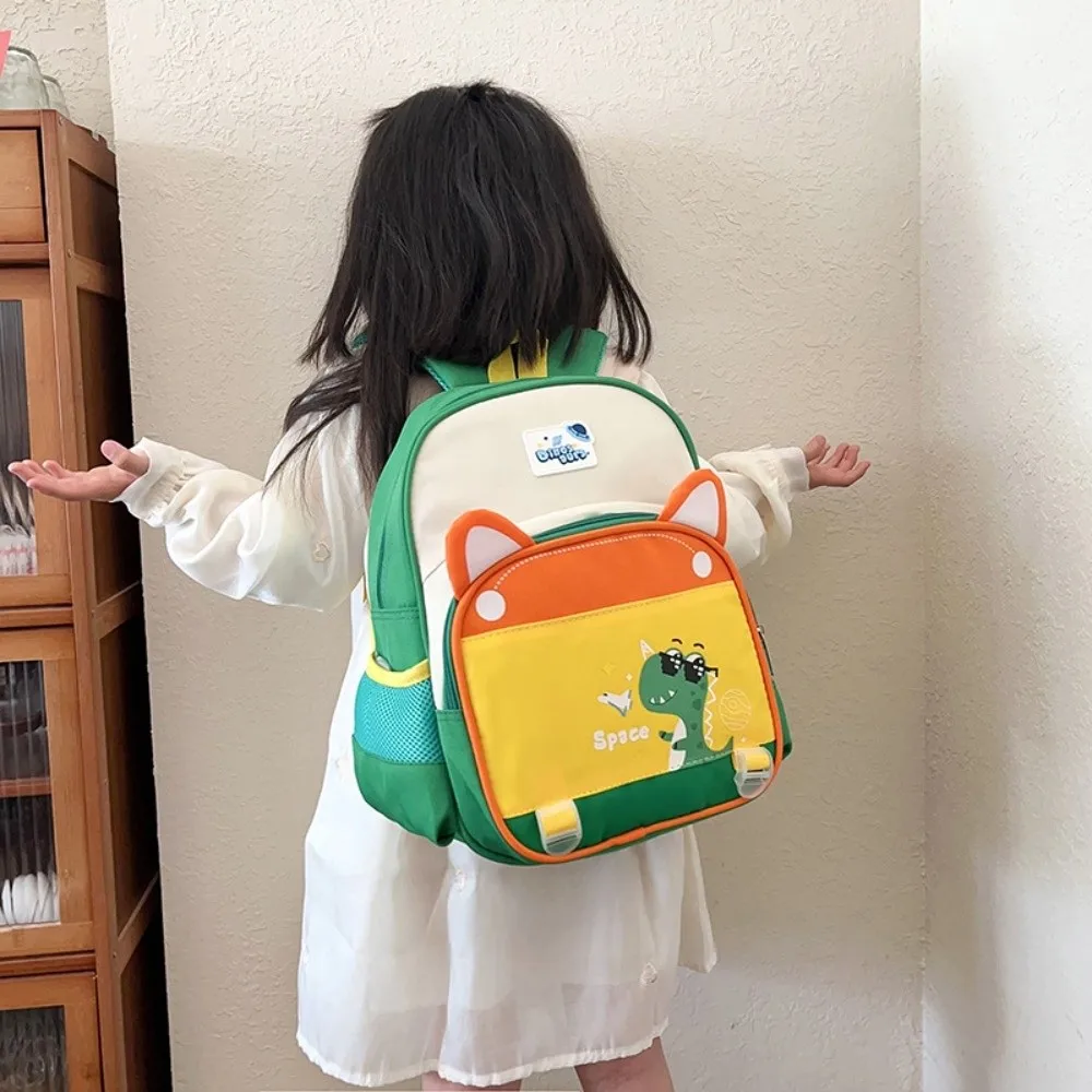 12inch Nylon Kids Backpack Waterproof Multi-Pocket Kindergarten School Bags Mochilas Large Capacity Student School Backpacks 5