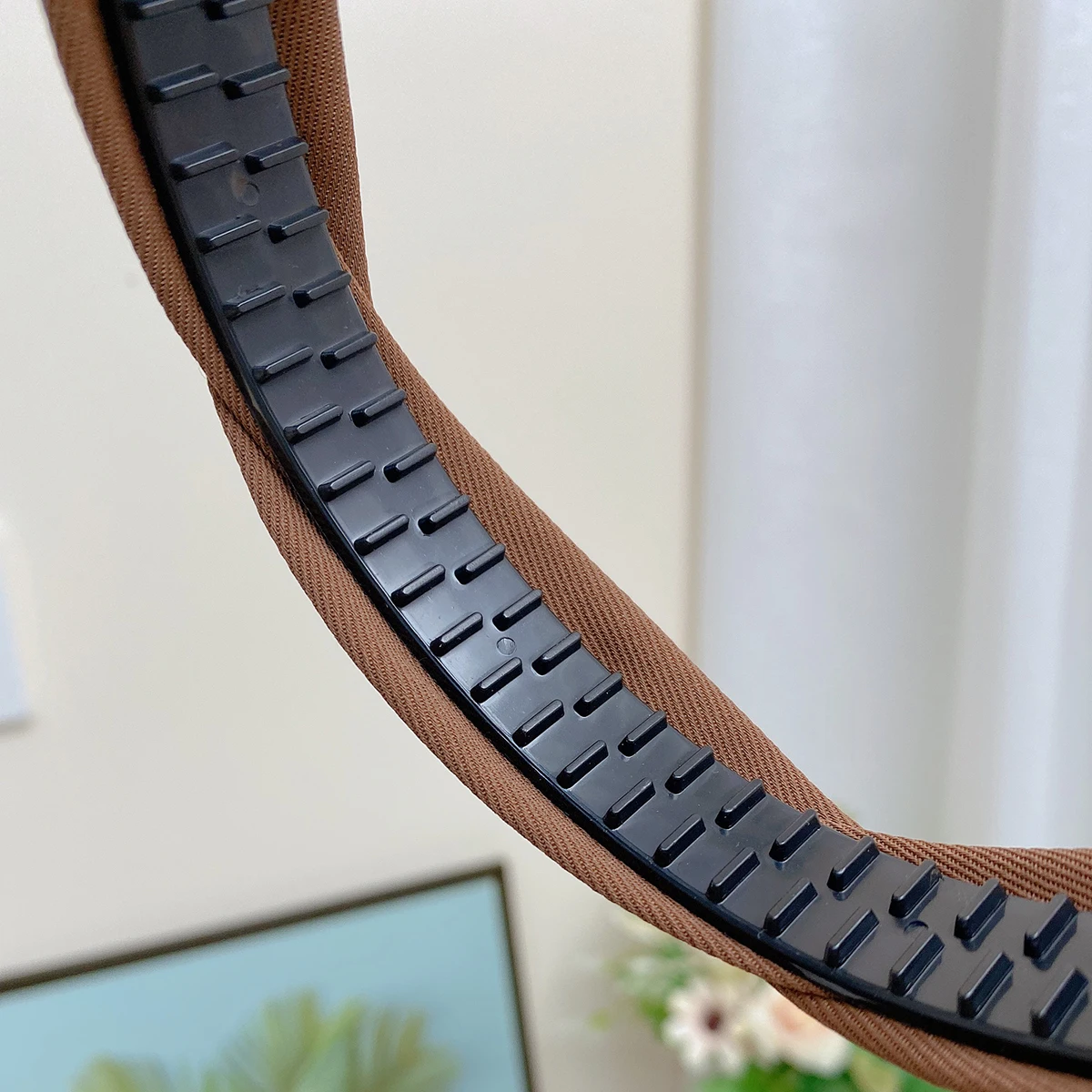Französisches Vintage Geflochtenes Haarband für Damen, Neues Beliebtes Quasten-Haaraccessoire, Stilvolles Knoten-Stirnband, Rutschfestes Haarband – Detail 10