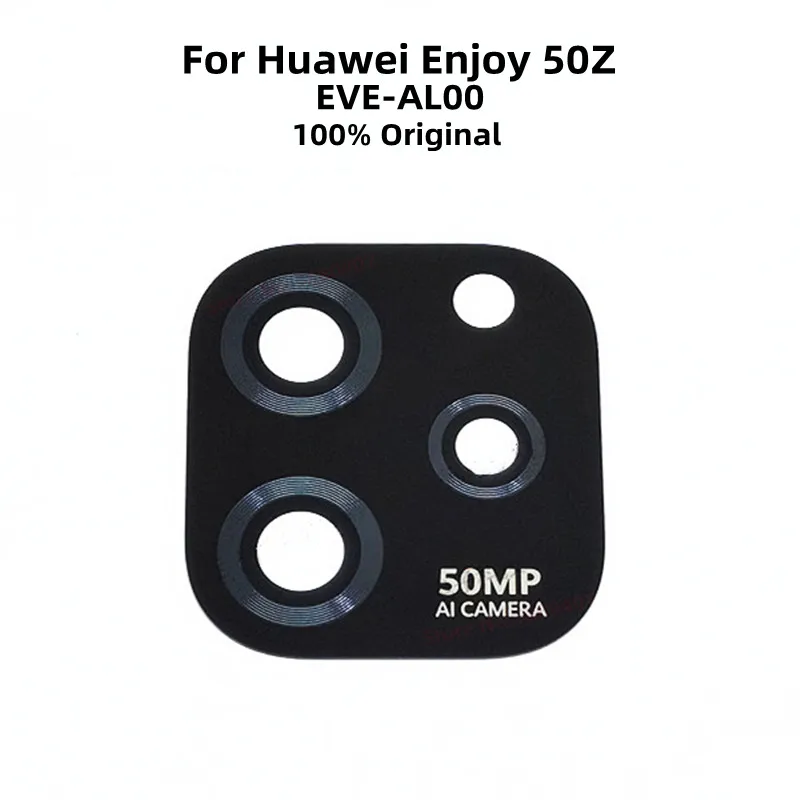 

Original Back Camera Glass Lens Lenses For Huawei Enjoy 50Z EVE-AL00 Rear Camera Outside Glass Cover Case With Stickers Parts