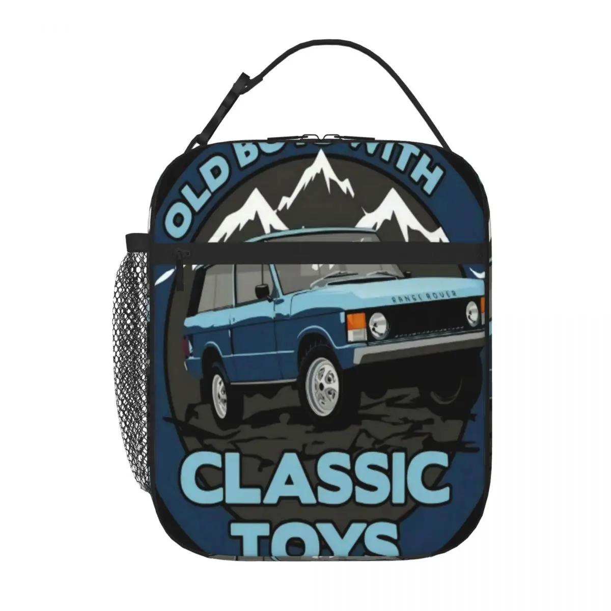 Classic Range Rover 4 X4 Old Boys Toys Lunch Tote Lunchbag Thermo Container Thermal Fridge Bag