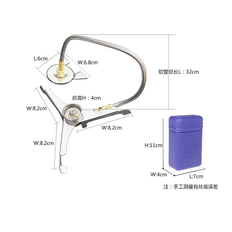 Gas Refill Adapter Gas Tank Converter Gas Converter Gas Tank Adapter Gas Adapter Outdoor Gas Stove Adapter Portable Gas Tank Connector Triangle Adapter