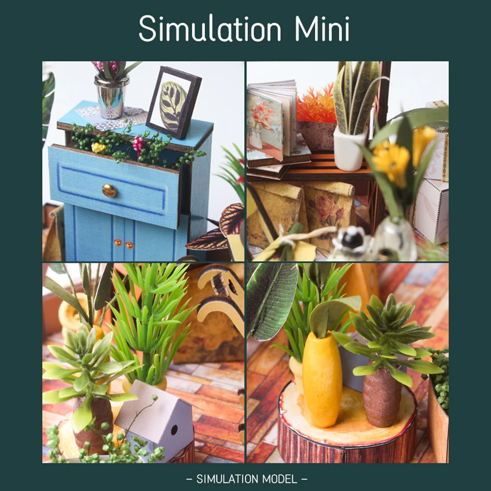 Miniatuur Tuinhuis DIY Bouwpakket Aanbieding ⏰ | VoordeelVan
