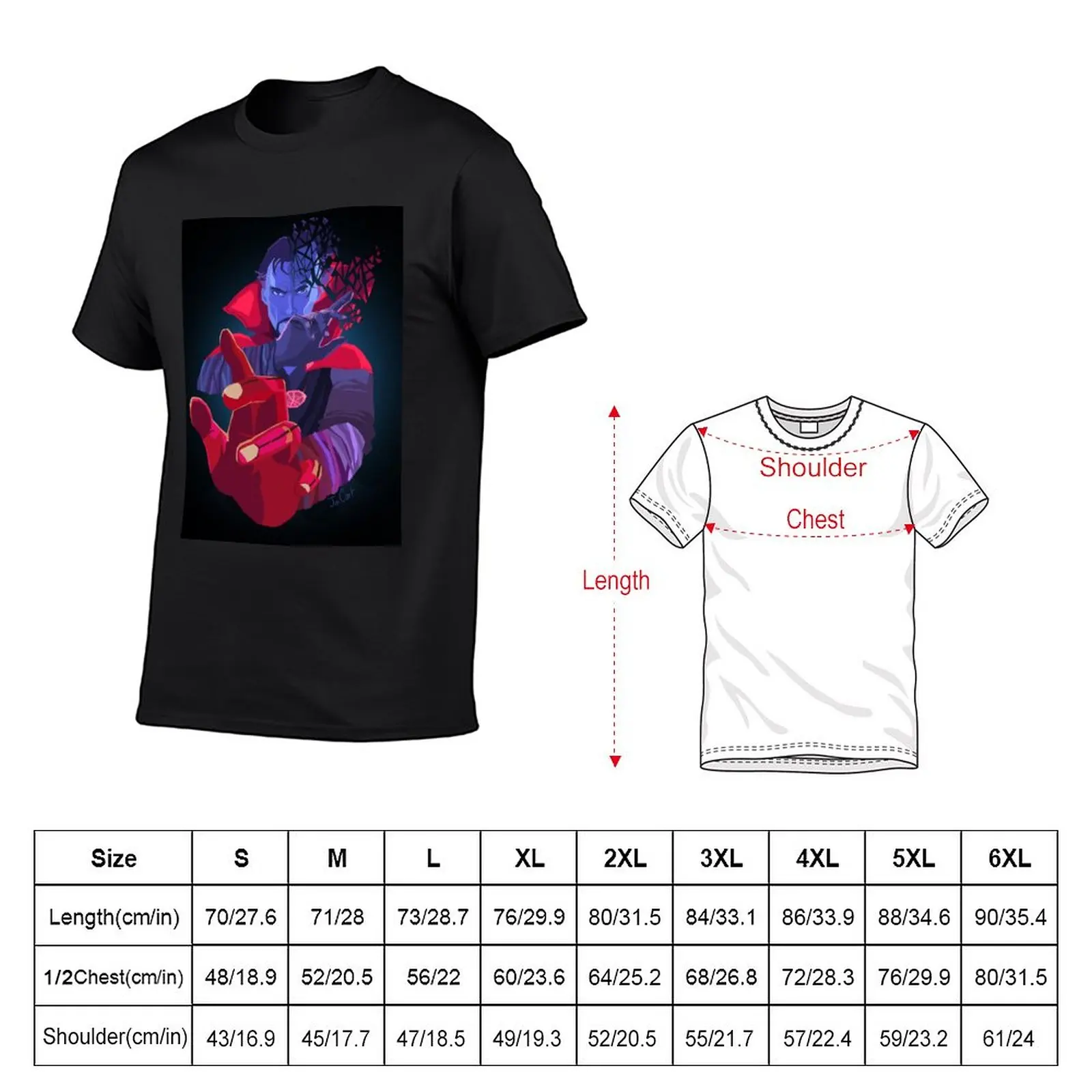 Dr. cizí tričko anime tričko nadrozměrné tričko grafické t kosile přizpůsobené t kosile těžký váha t kosile pro muži