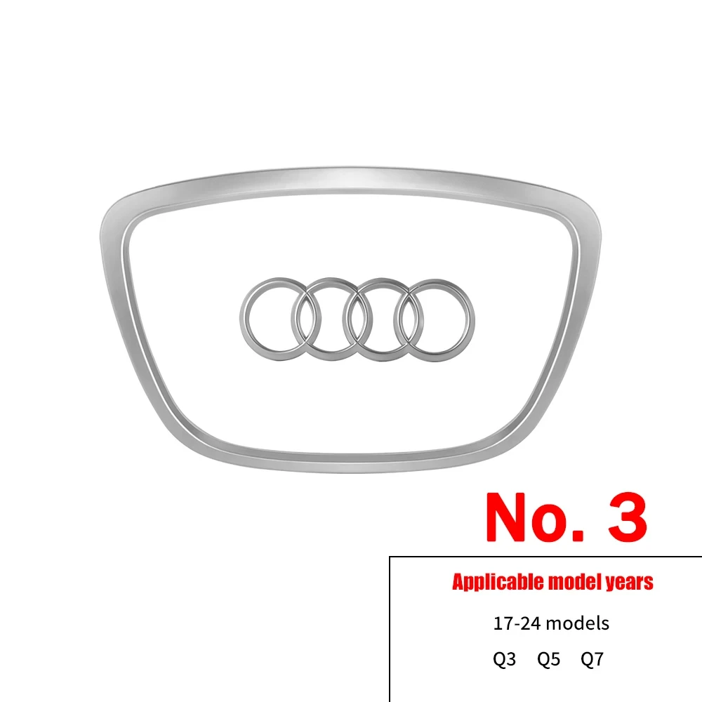 Premium Car Steering Wheel Emblem Replacement - Auto Refit Accessories