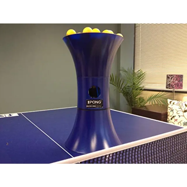 iPong V300 Table Tennis Training Robot - Serves 40mm Regulation Ping Pong Balls Automatically - Play Solo w/o Playback Mode on