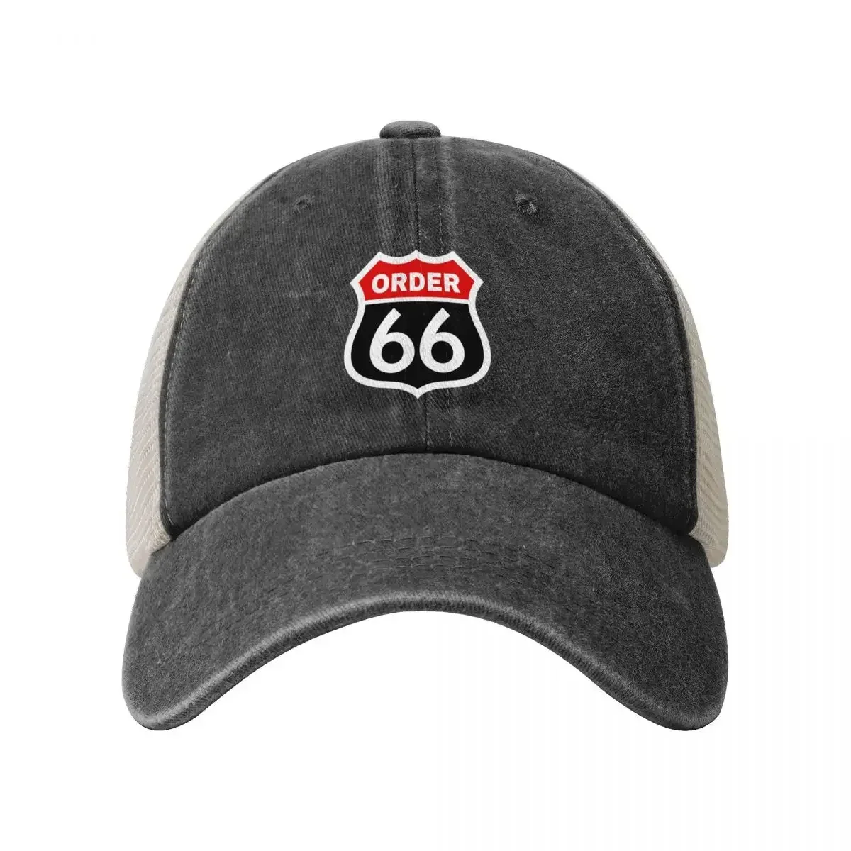 Order 66 Cowboy Mesh Baseball Cap Anime Fluffy Hat Hat Luxury Brand Hats Man Women's 2